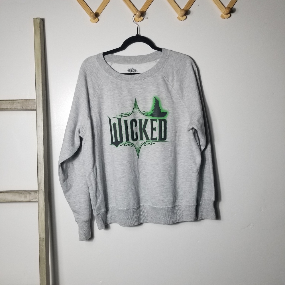 HYBRID APPEAL WICKED WOMEN'S GRAY SWEATSHIRT SIZE LARGE